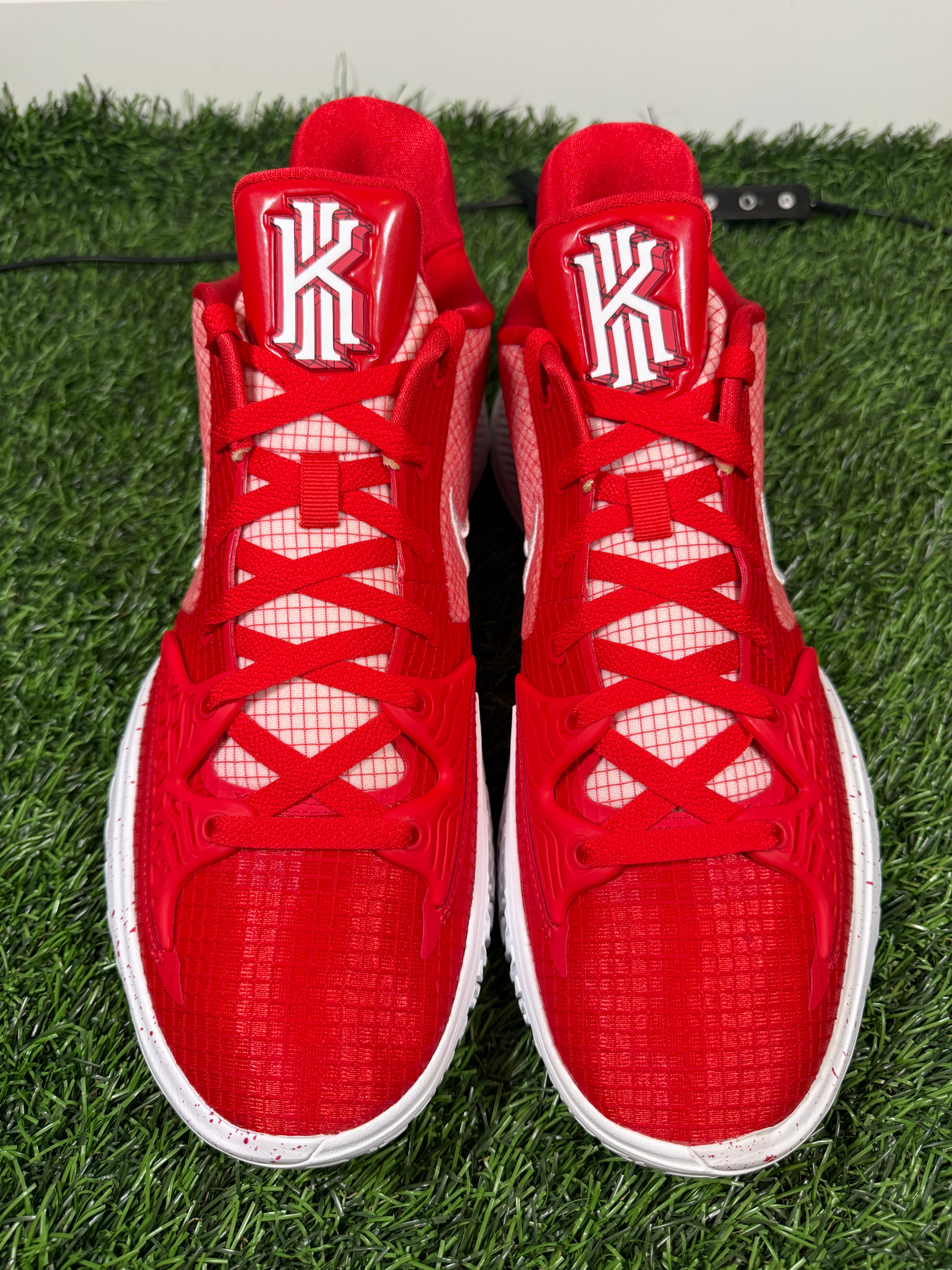 Kyrie 4 Low TB “Red/White” (Size 13)