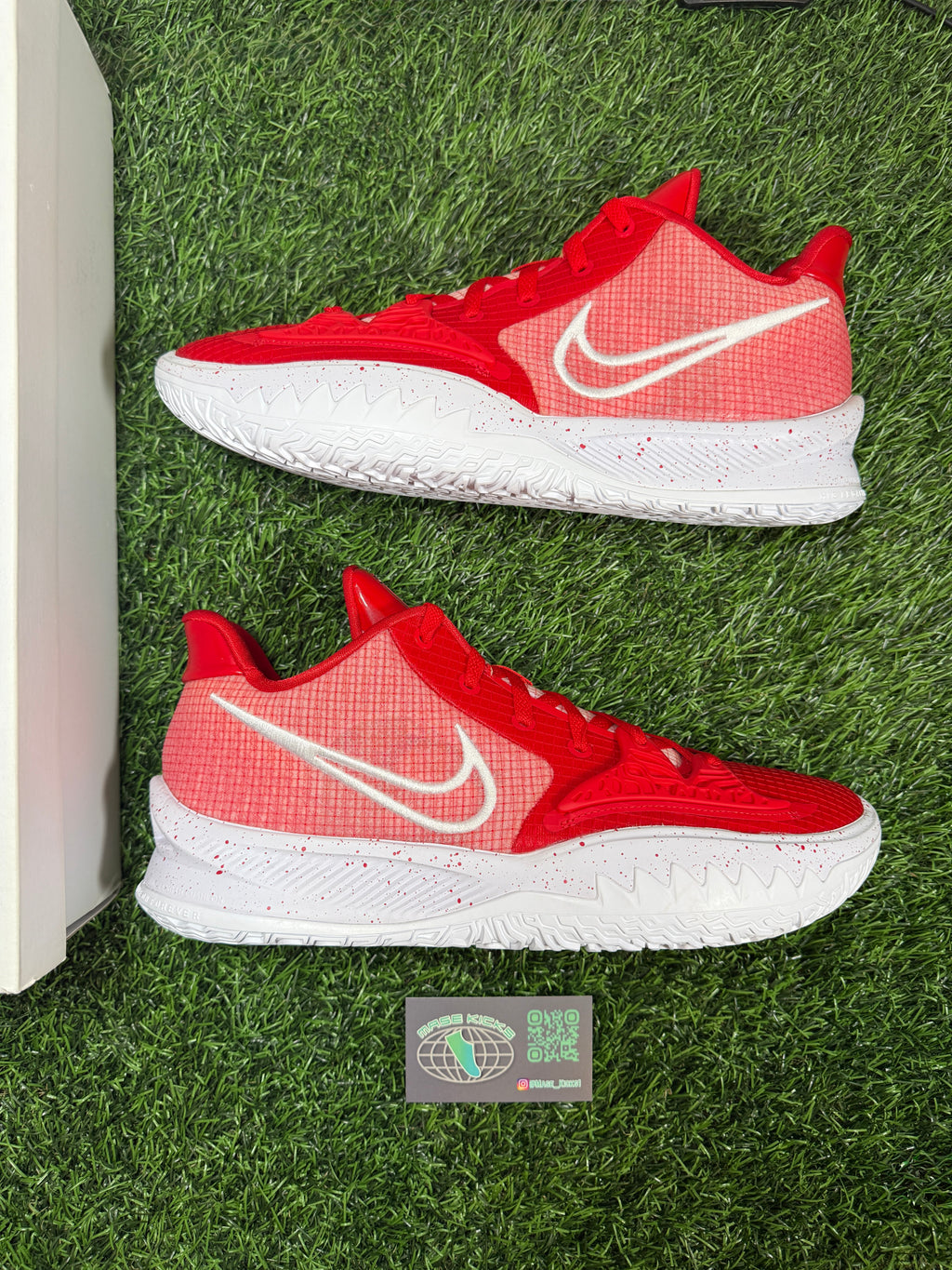 Kyrie 4 Low TB “Red/White” (Size 13)