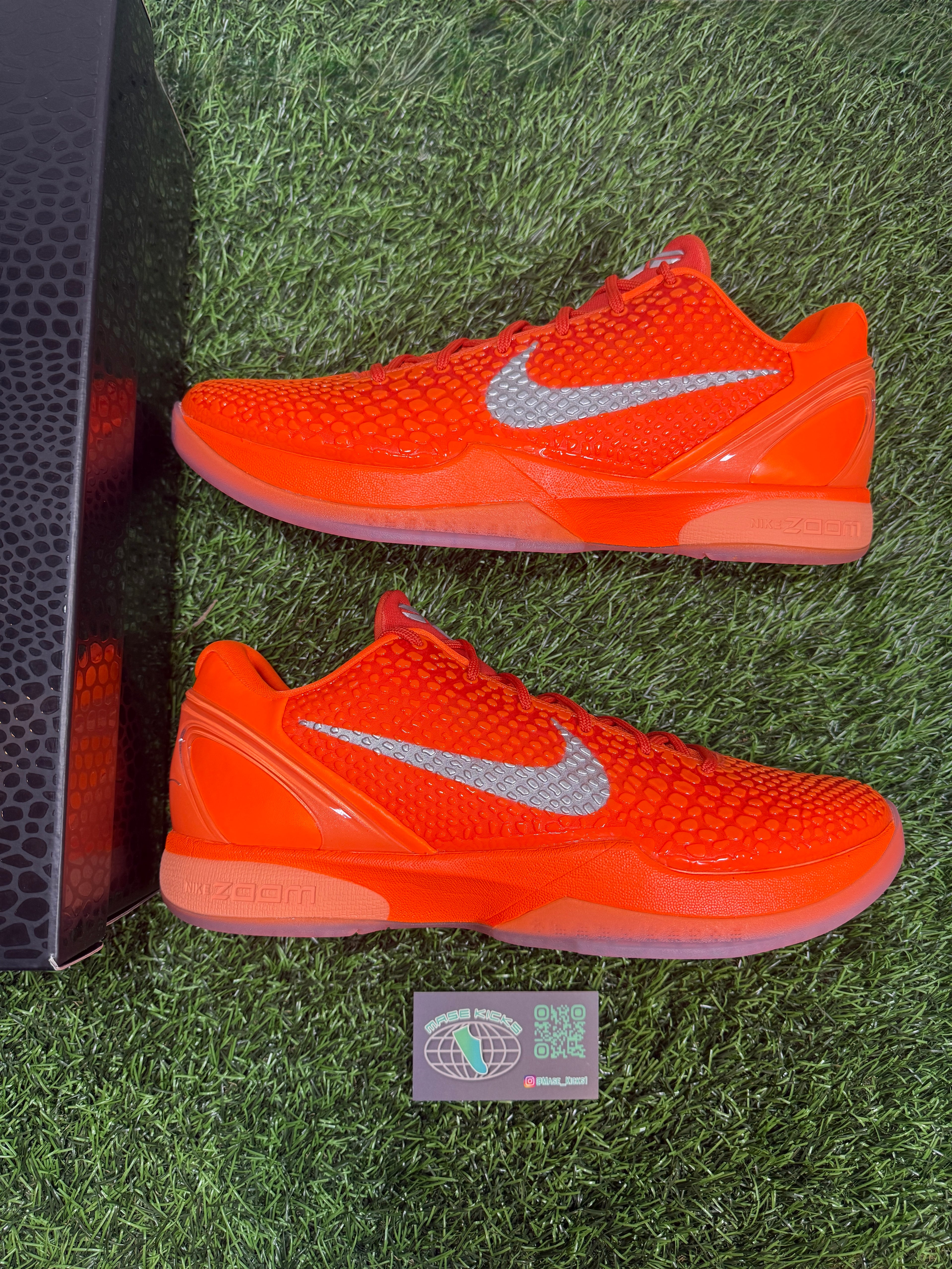 Kobe 6 “Total Orange” (Size 14)-Mase Kicks