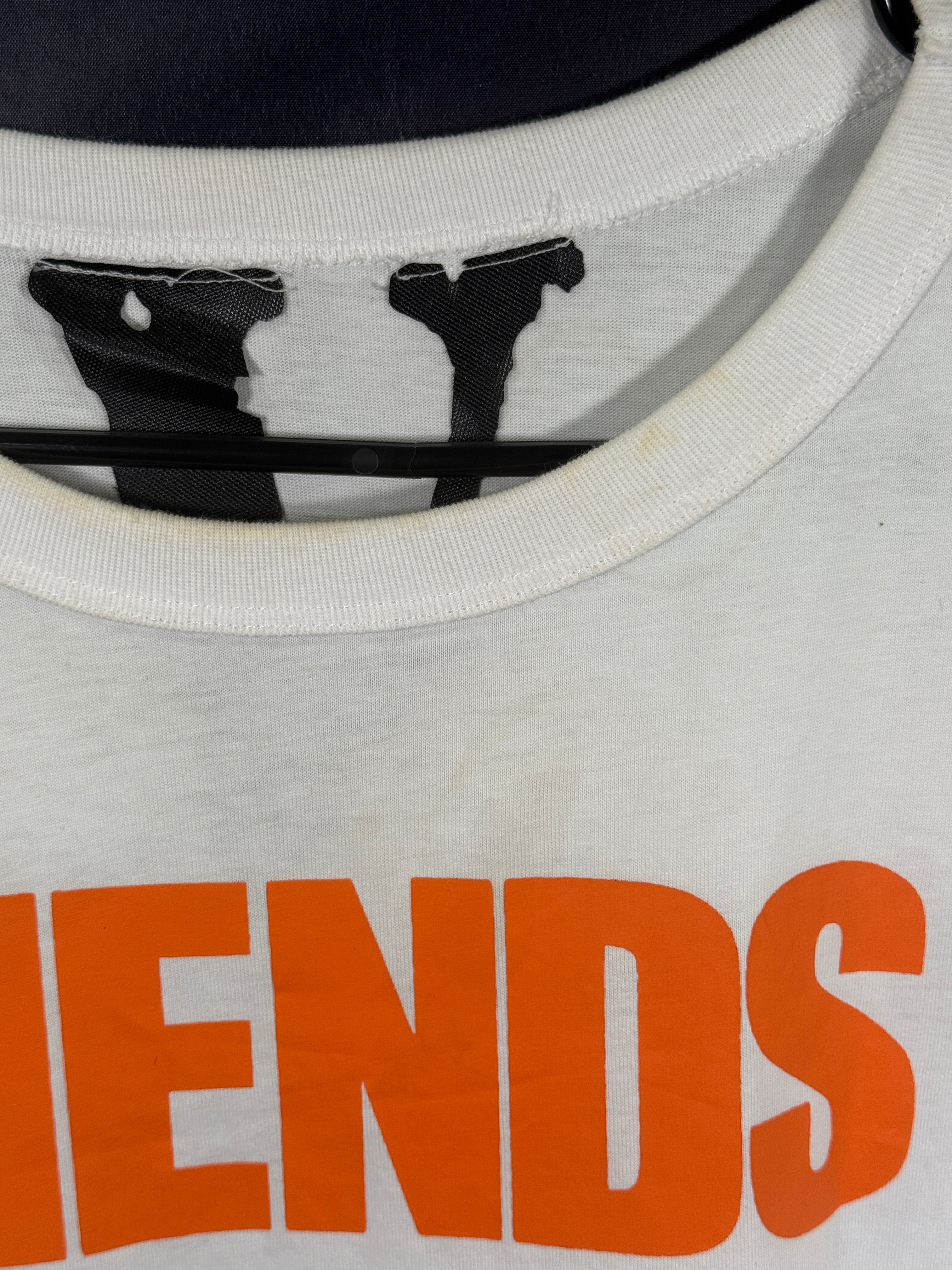 VLone White/Orange Tee (Large)