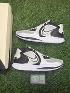 Kyrie 5 Low TB “White/Black” (Size 9.5)-Mase Kicks