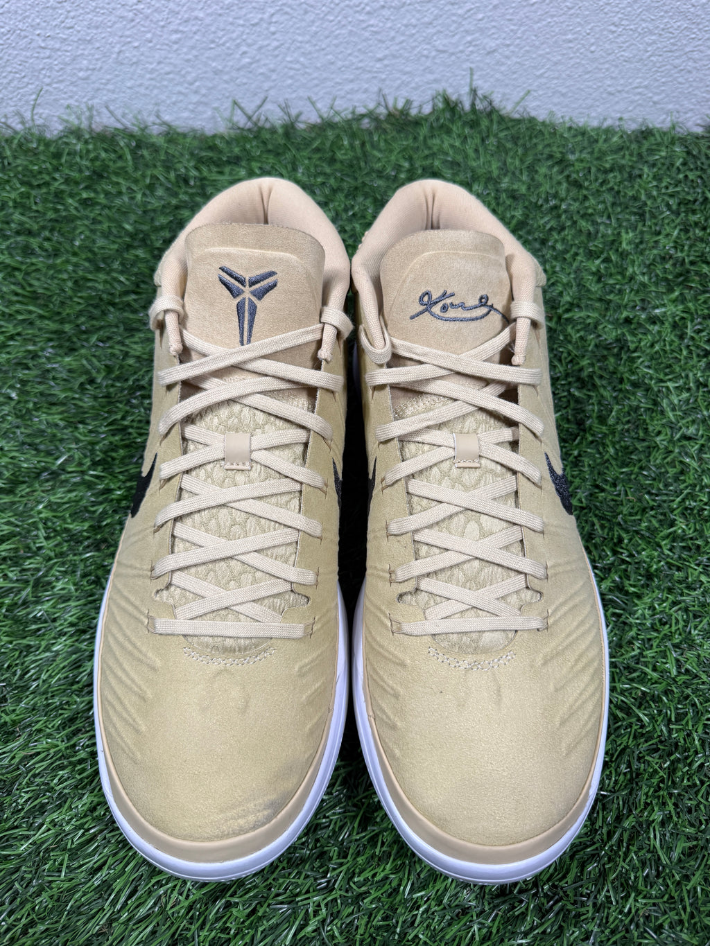 Kobe AB Mid TB “Tan/White” (Size 12.5)