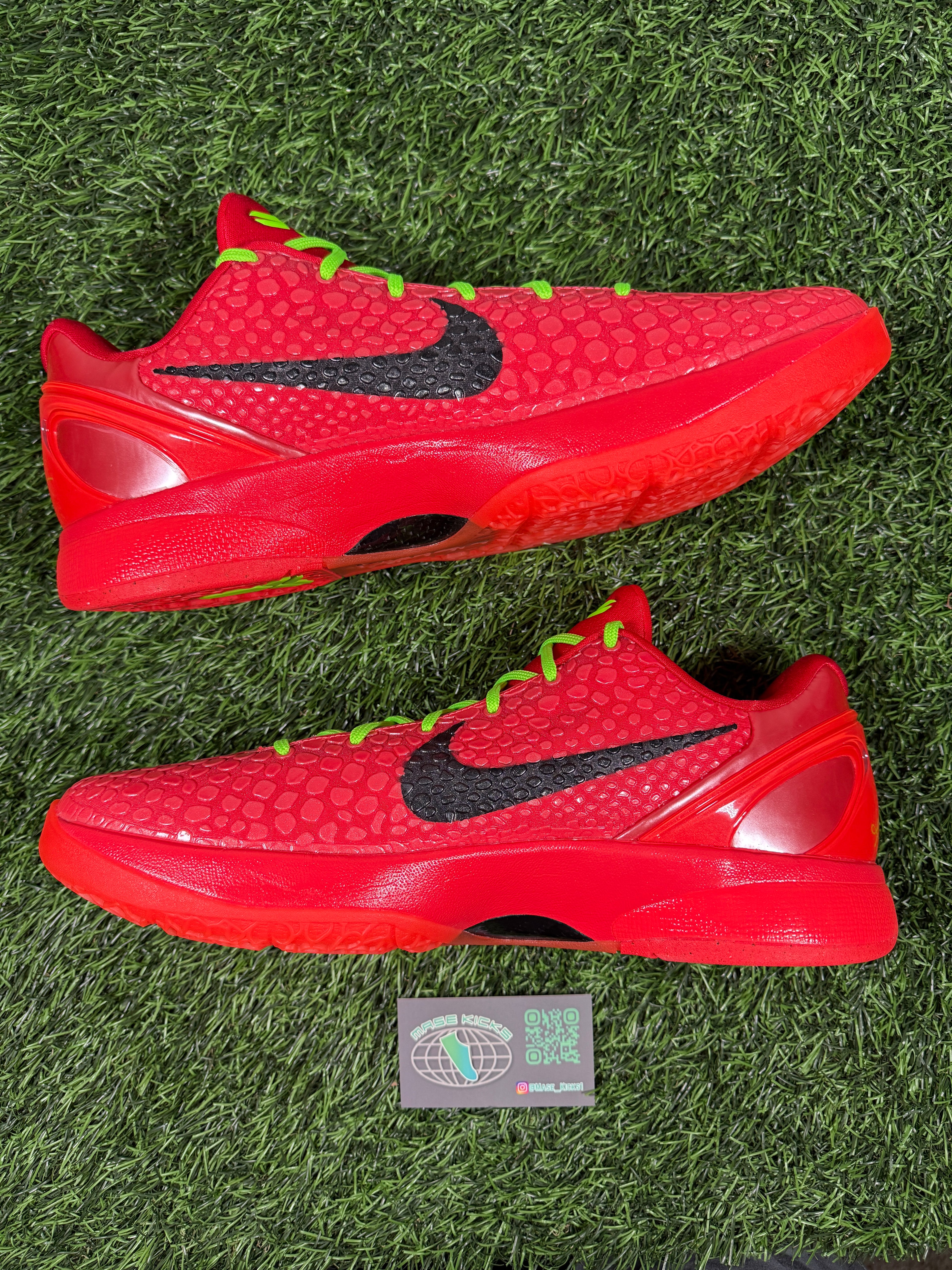 Kobe 6 “Reverse Grinch” (Size 14)