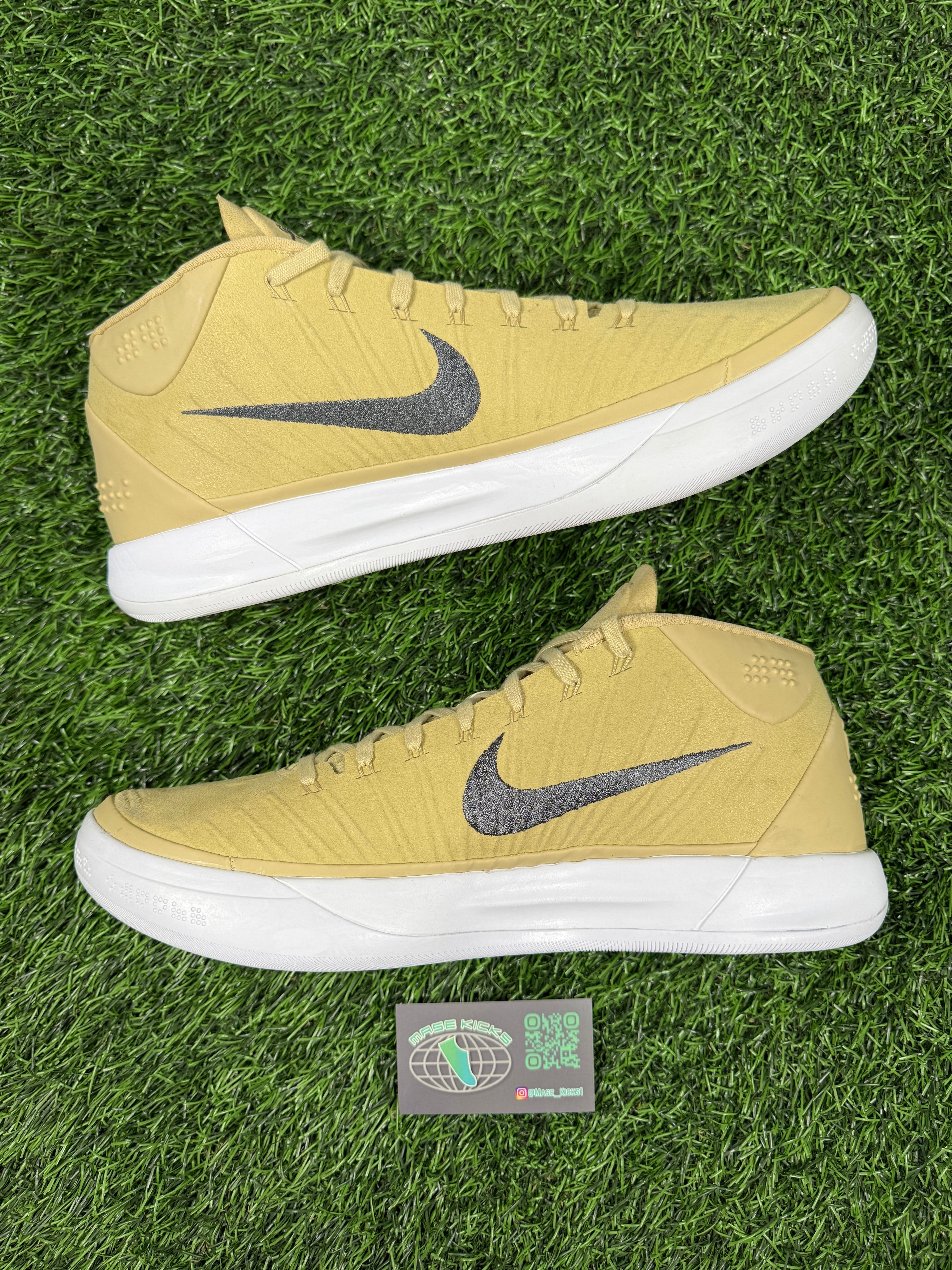 Kobe AB Mid TB “Tan/White” (Size 12.5)