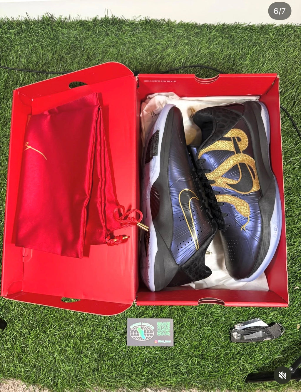 Kobe 5 “Eggplant” (Size 10)