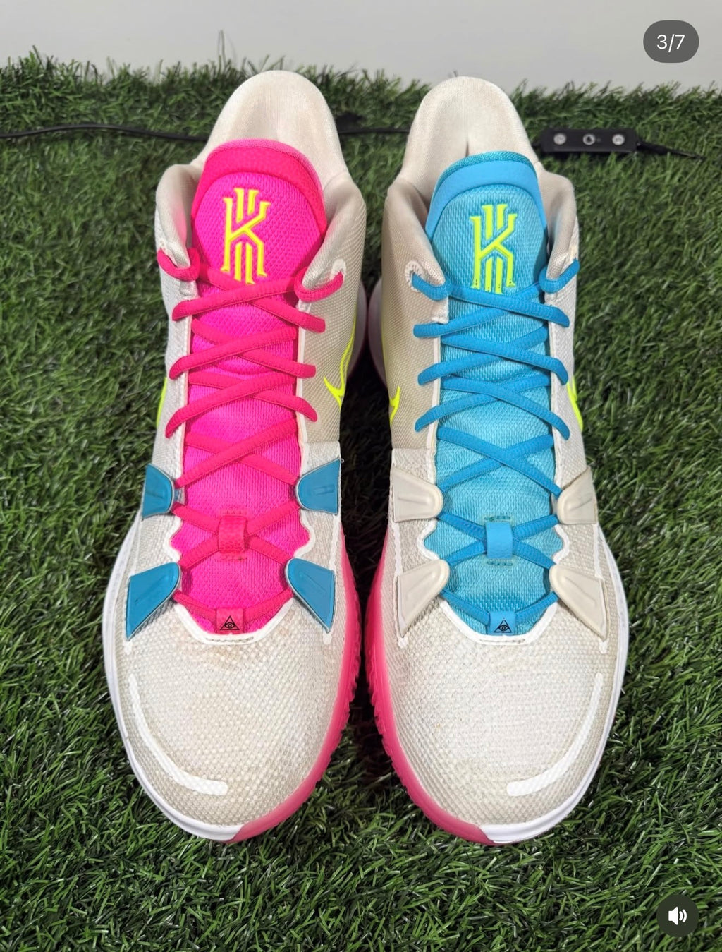 Kyrie 5 ID “90s Neon” (Size 14)