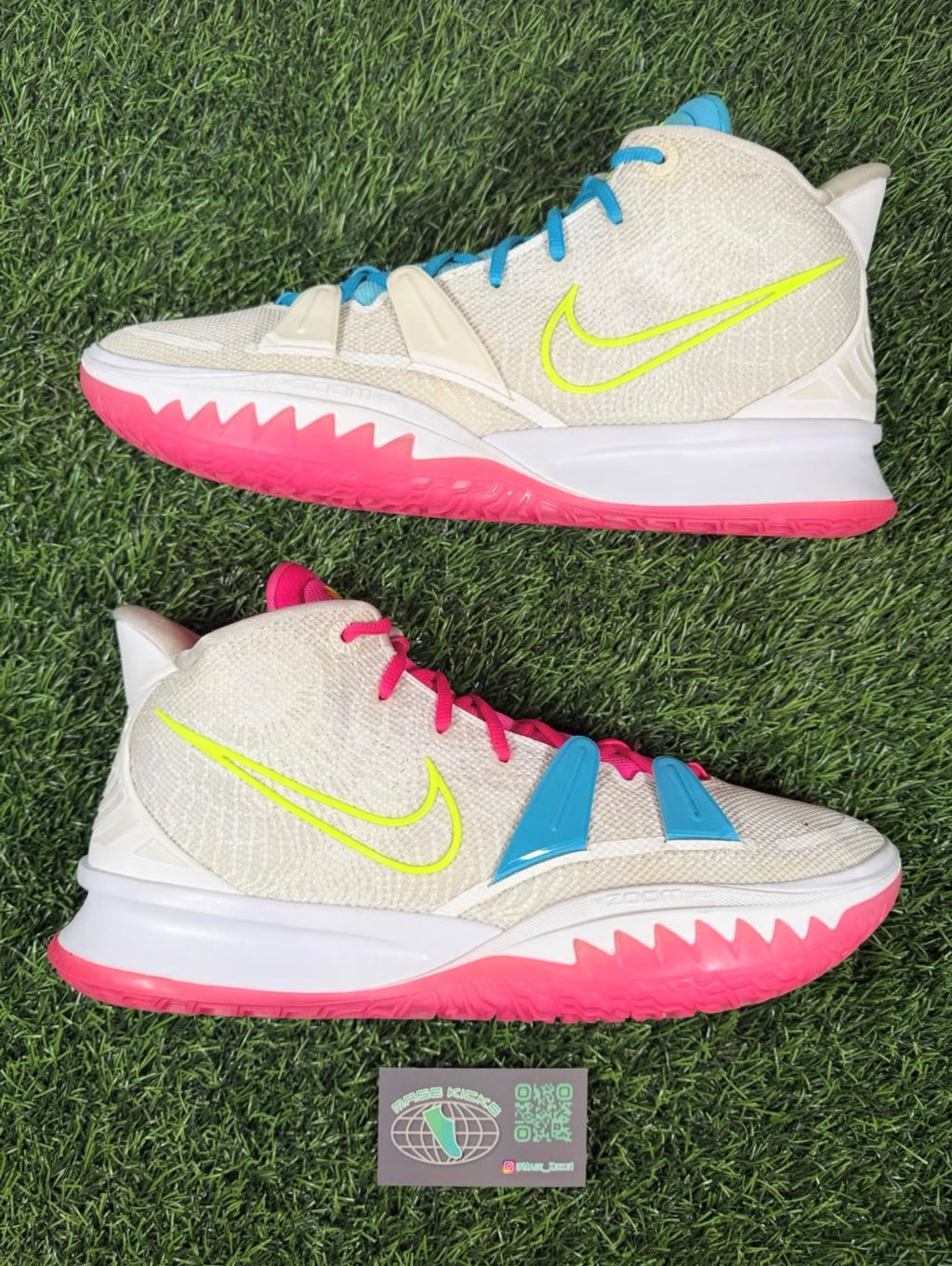 Kyrie 5 ID “90s Neon” (Size 14)