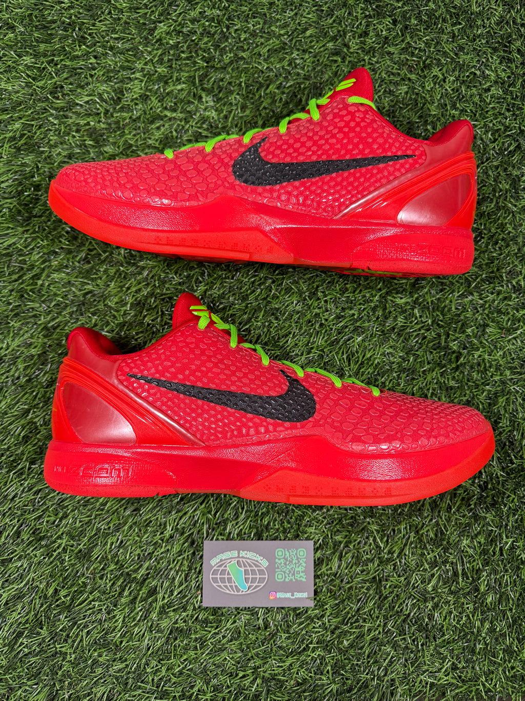 Kobe 6 “Reverse Grinch” (Size 14)