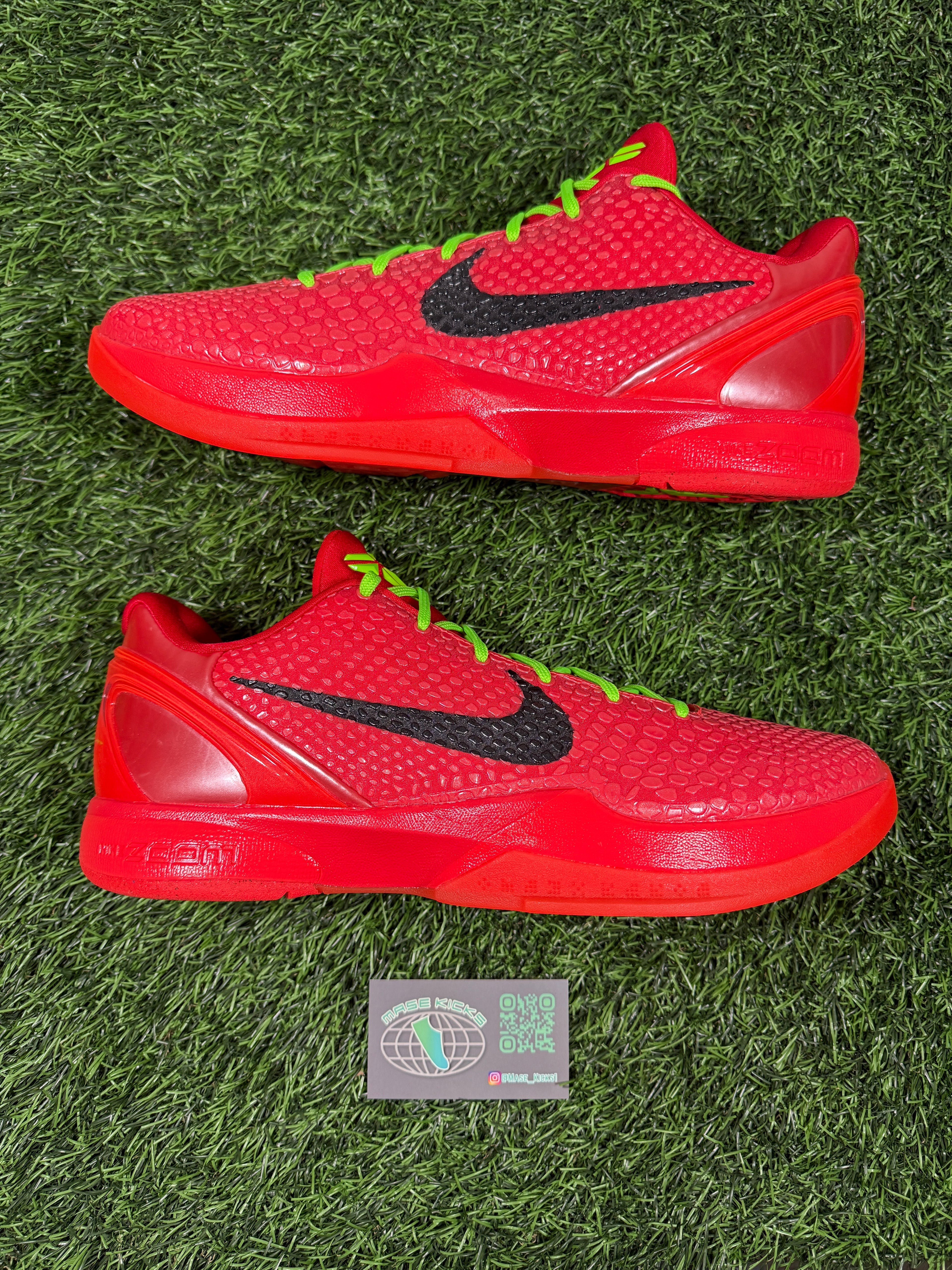 Kobe 6 “Reverse Grinch” (Size 14)
