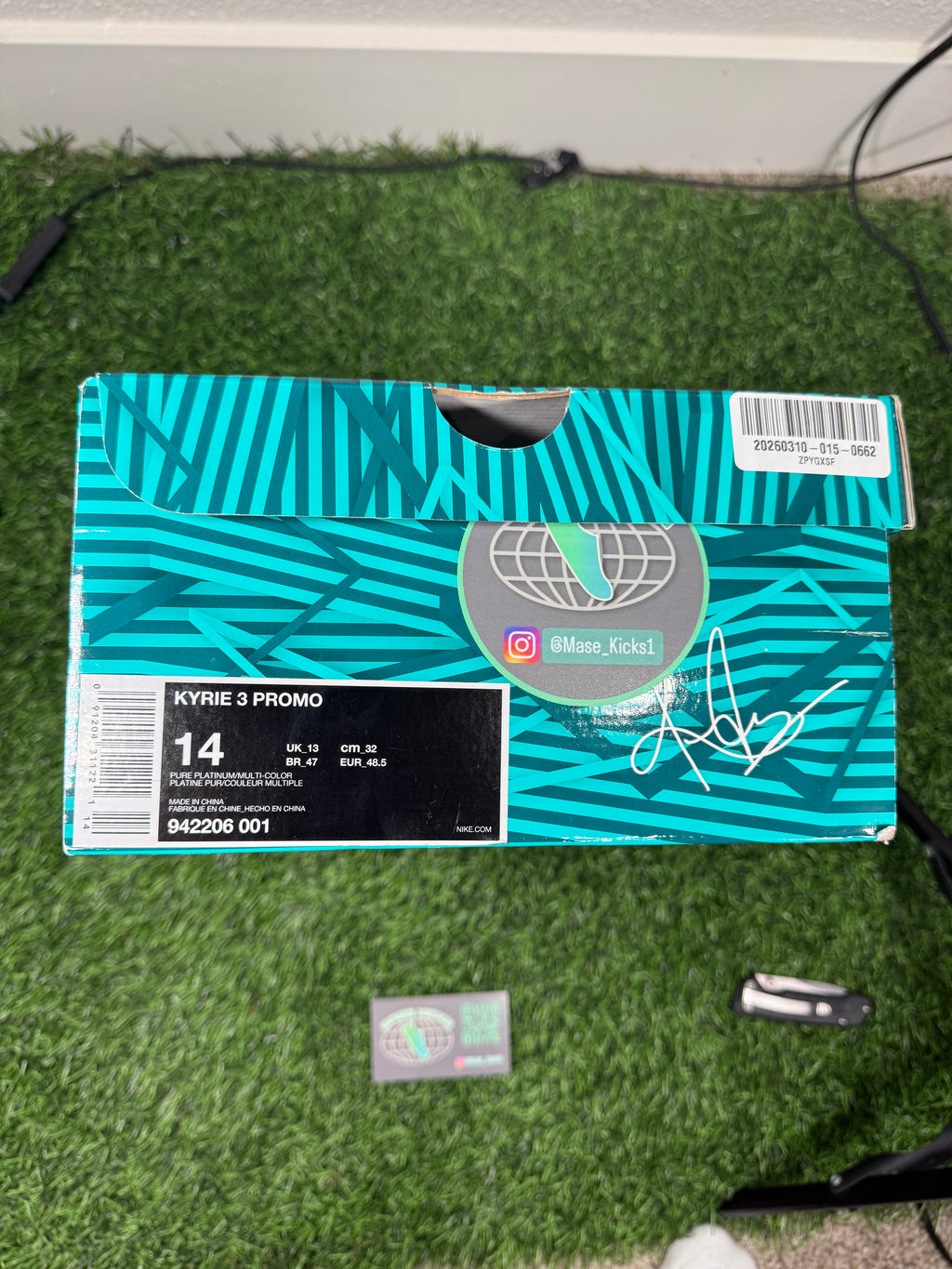 Kyrie 3 “EYBL” (Size 14)
