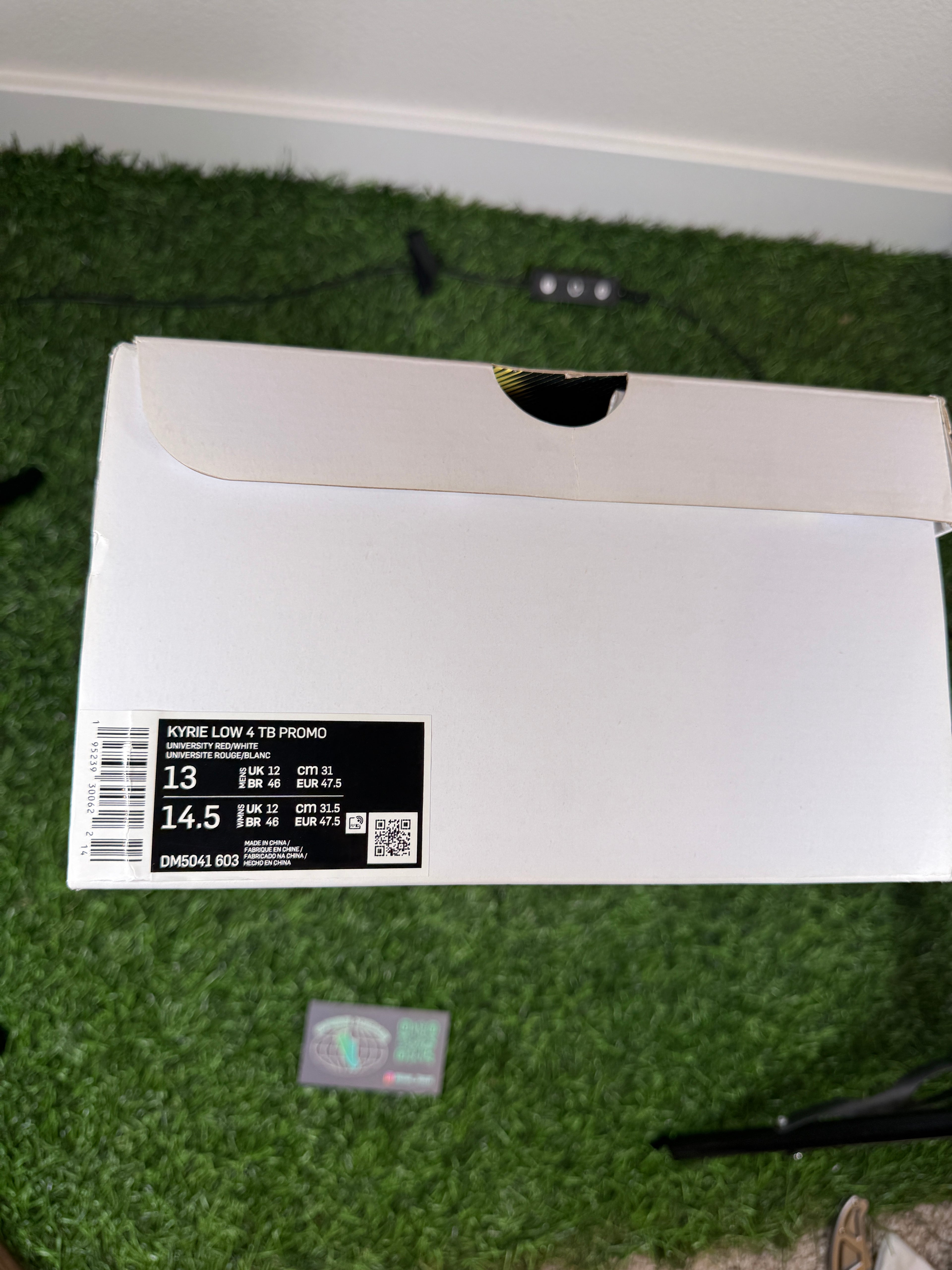 Kyrie 4 Low TB “Red/White” (Size 13)