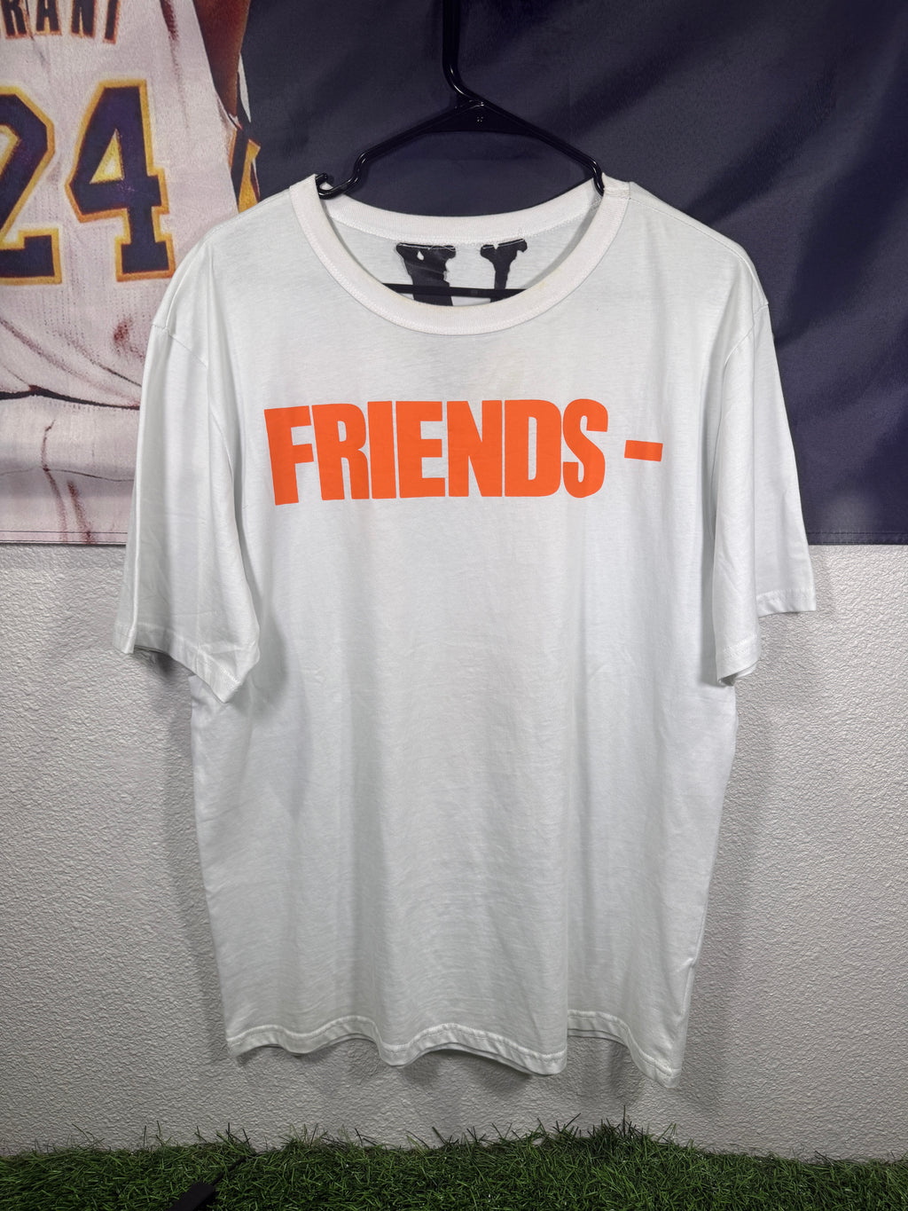 VLone White/Orange Tee (Large)