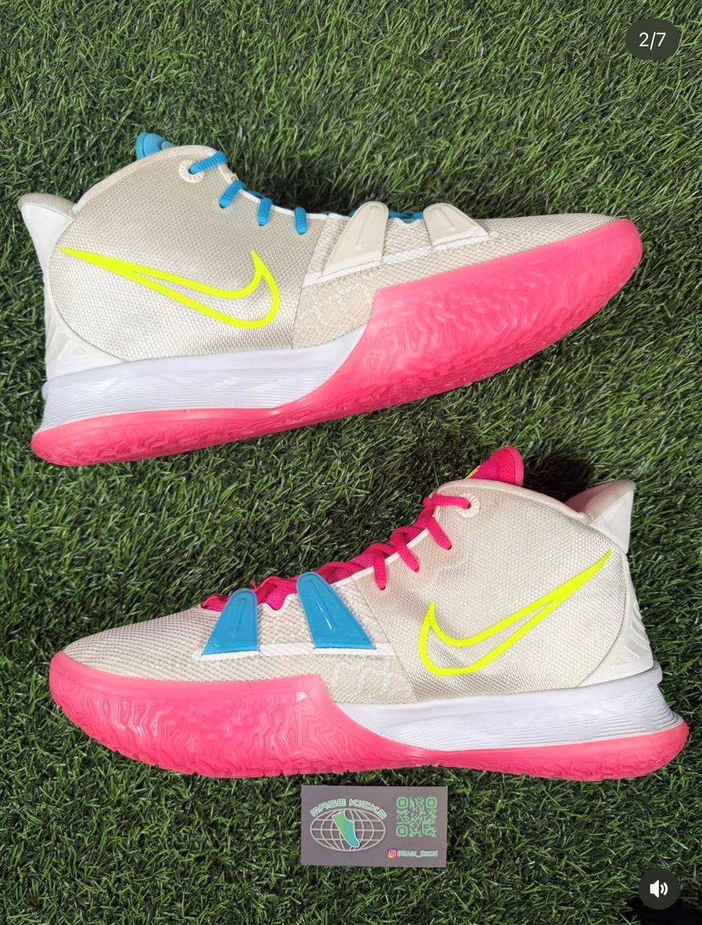 Kyrie 5 ID “90s Neon” (Size 14)